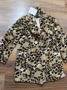 Dennis bu Dennis Basso 30th Anniversary edition coat NEW with tags faux XS